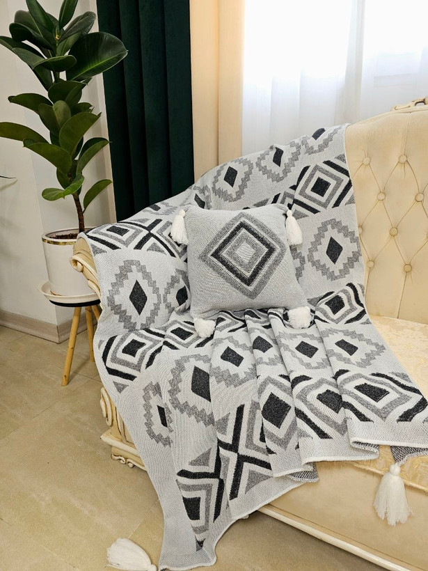 شال مبل پانچ سه رنگ