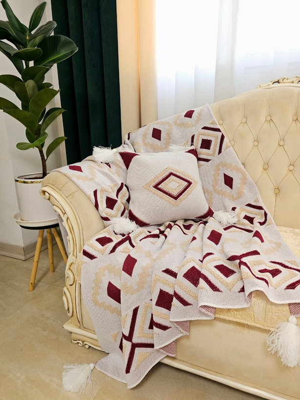شال مبل پانچ سه رنگ